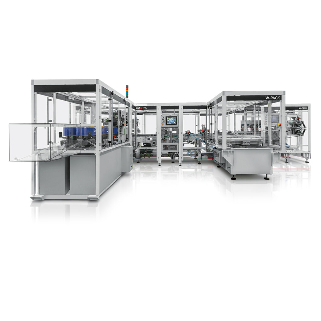 W-PACK stacker-wrapper machine | IMA Group