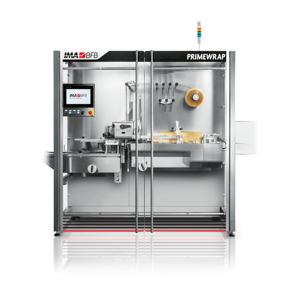 Purewrap Manufacturing PRIMEWRAP Overwrapping Machine for Cosmetics | IMA